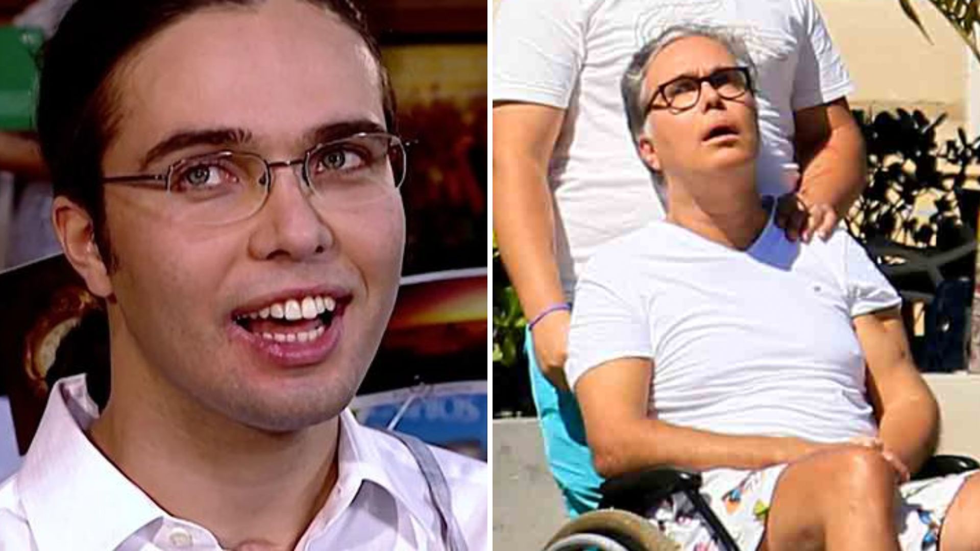 Solitário, Flávio Silvino é flagrado em passeio com cuidador em praia no Rio