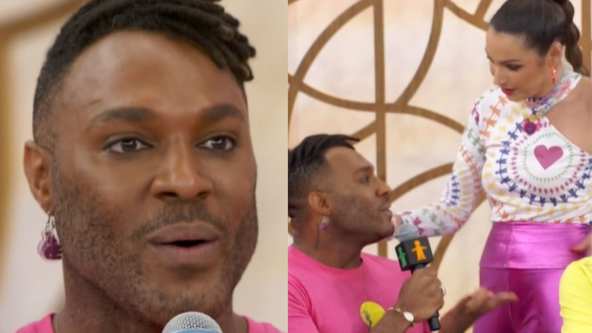 Ex-BBB Fred Nicácio divide opiniões com participação no ‘Encontro’: “Forçado”