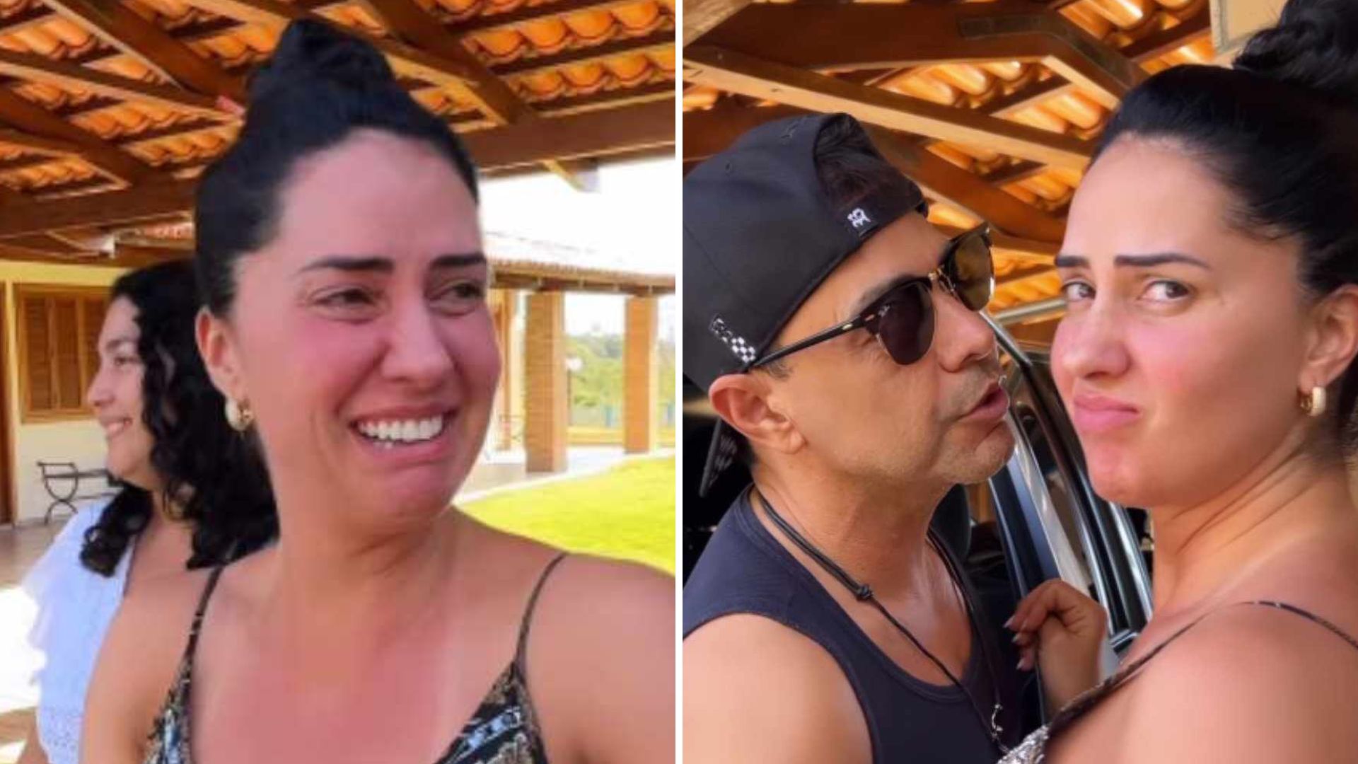 Graciele Lacerda tem crise de choro por culpa de Zezé di Camargo: “Primeira vez”