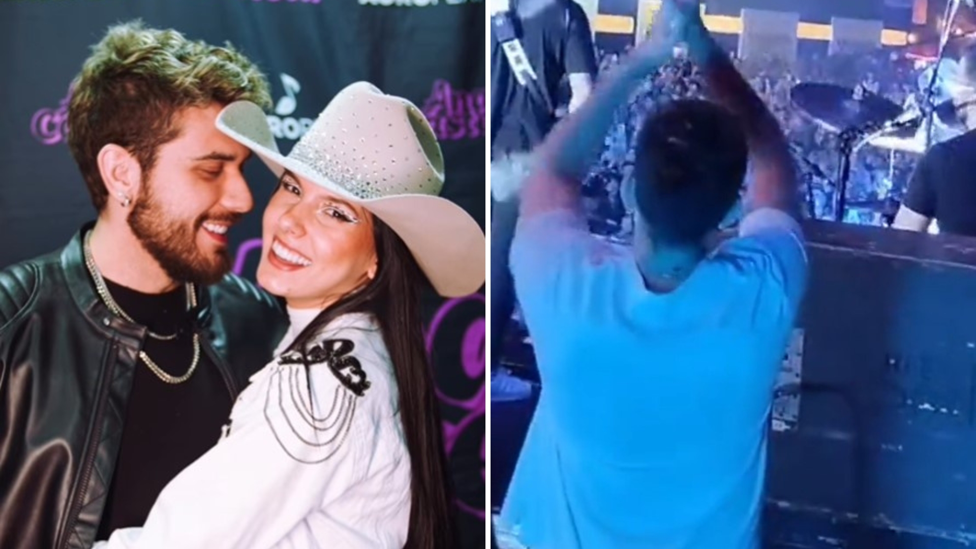 Ana Castela e Gustavo Mioto protagonizam momento extremamente fofo em show: “Lindos demais”