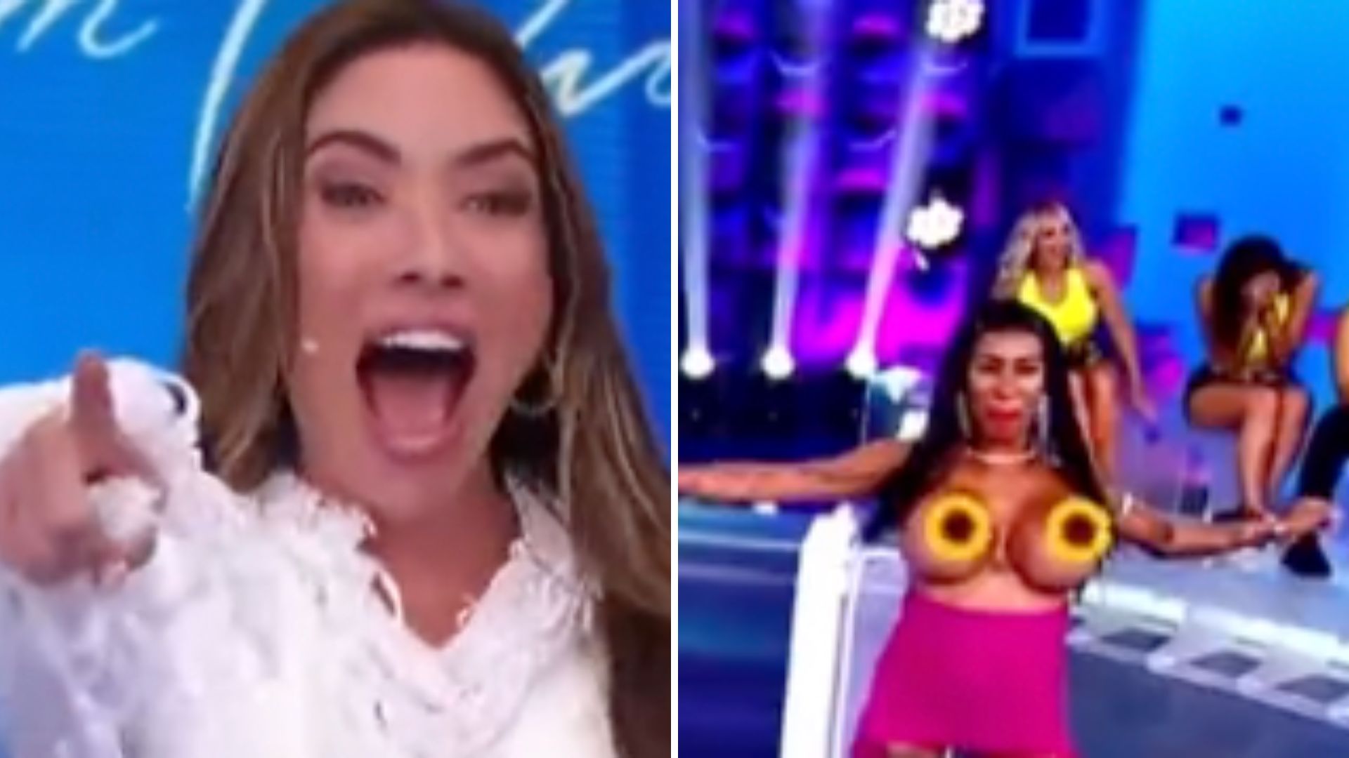 Inês Brasil tira a roupa e deixa Patrícia Abravanel em choque: “Libera tudo”