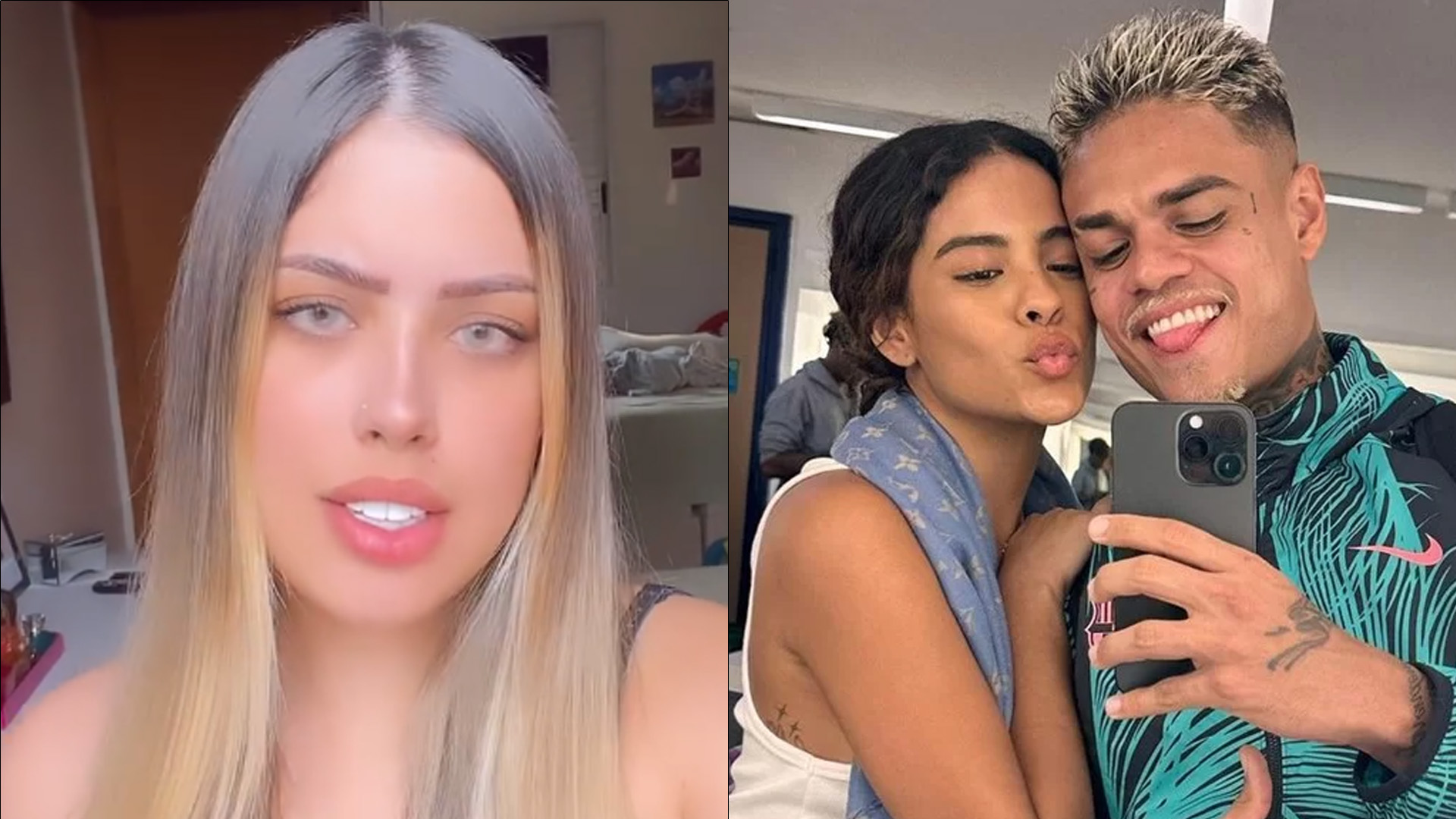 Influenciadora confirma término de MC Cabelinho e Bella Campos: “Ele me falou”