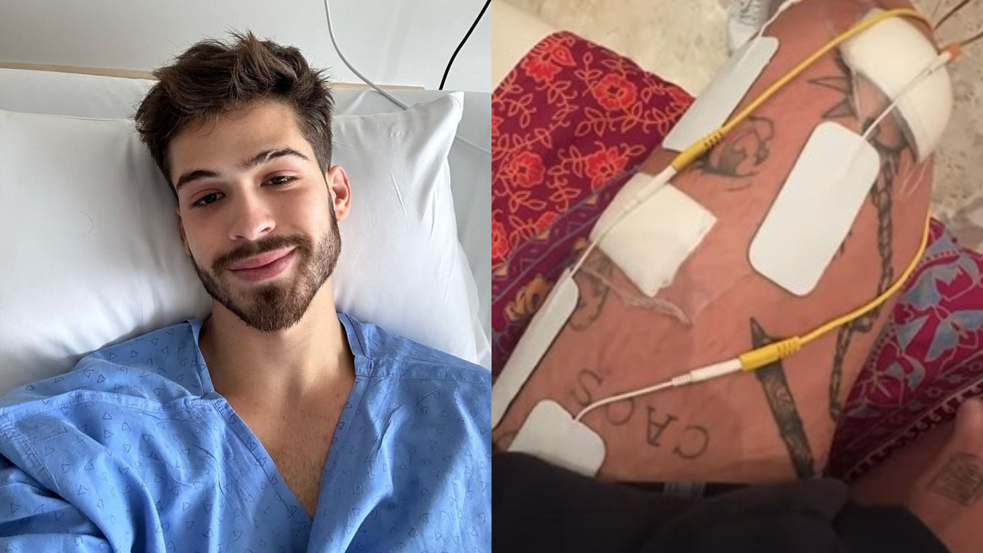 João Guilherme inicia tratamento após cirurgia e desabafa: “Minha vida”
