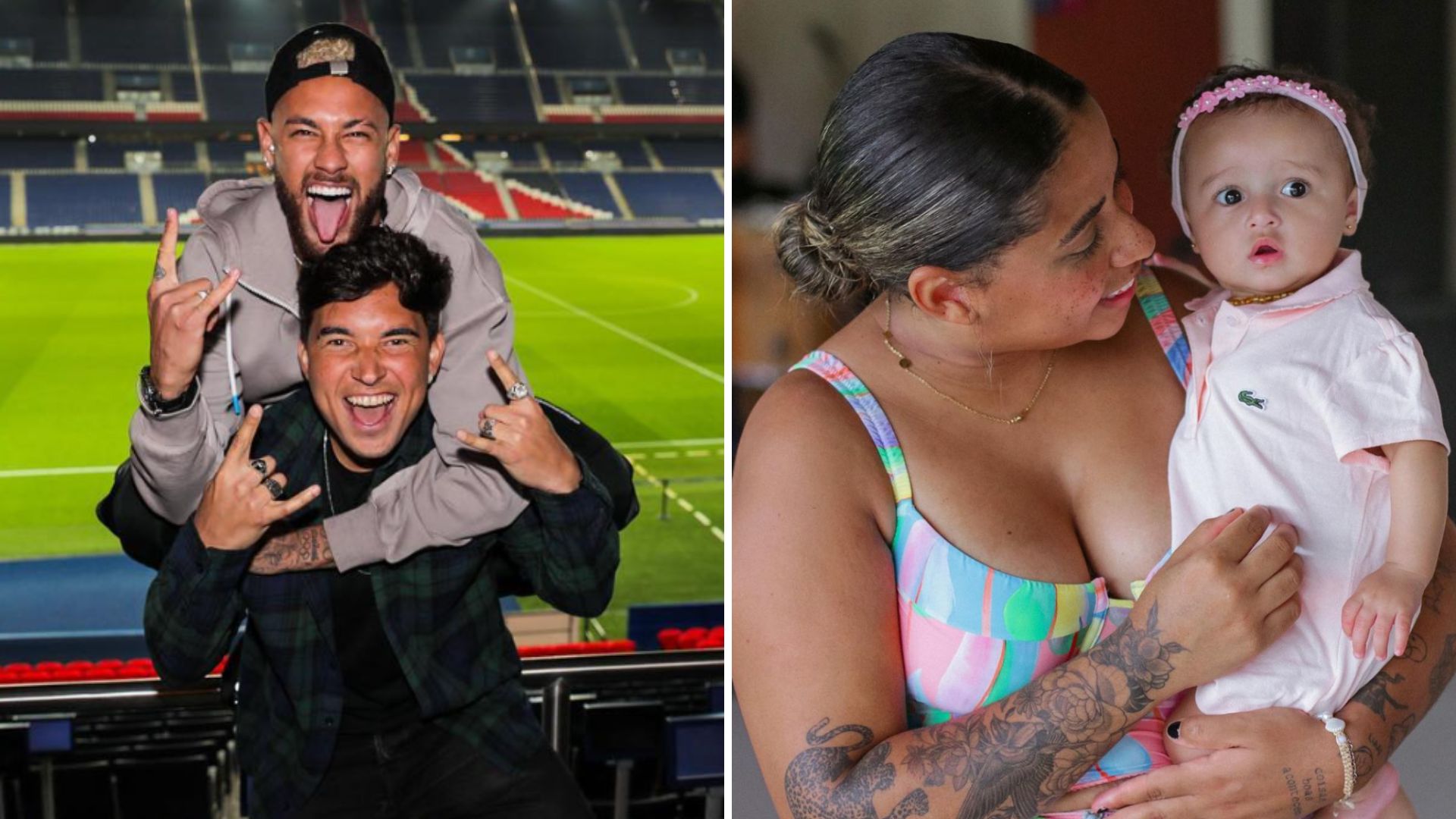 Gente? Parça de Neymar se pronuncia após boatos de que é o pai da filha de MC Loma
