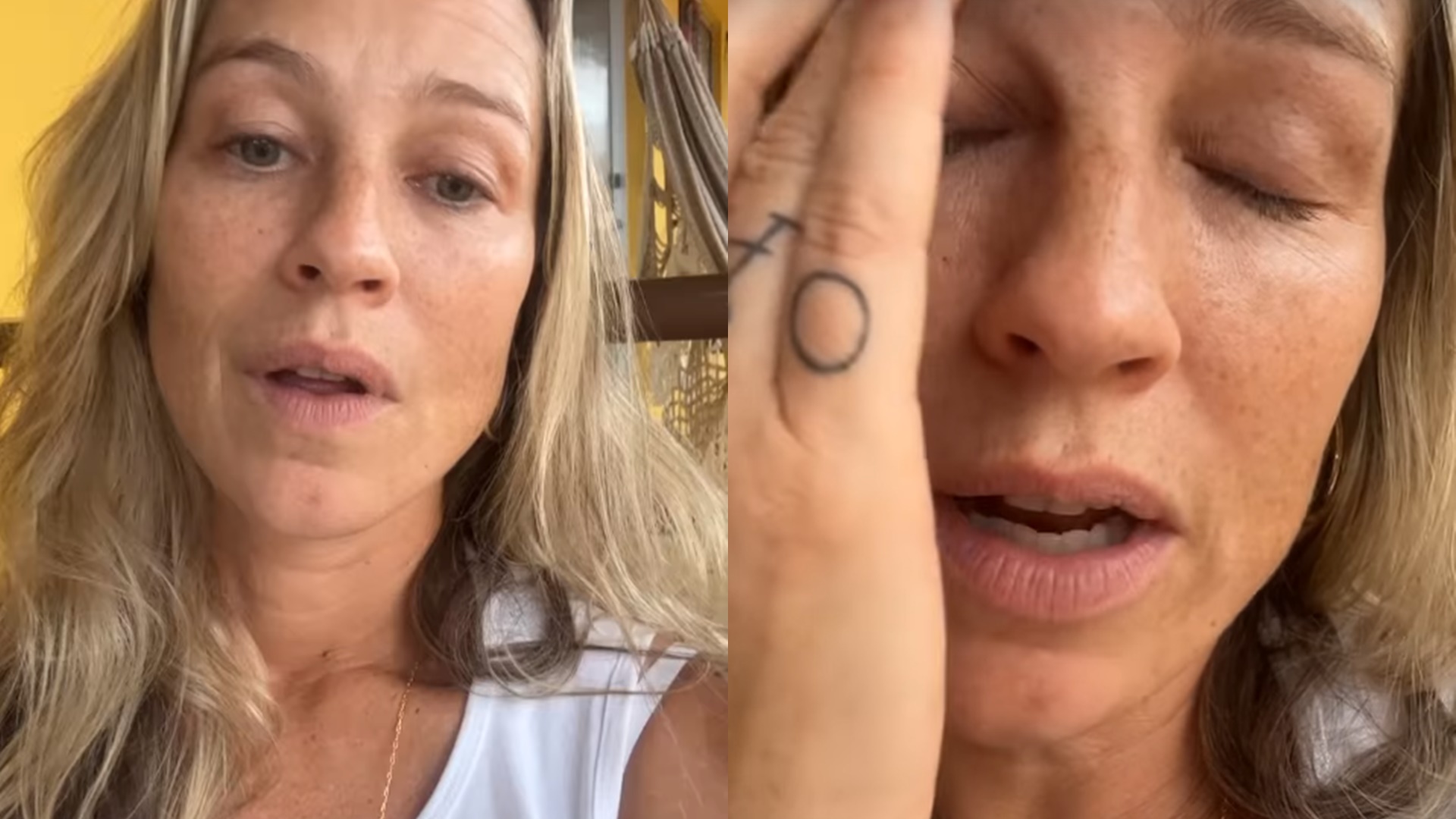 Luana Piovani se desespera ao esquecer mala em aeroporto: “Estou toda hora ligando lá”