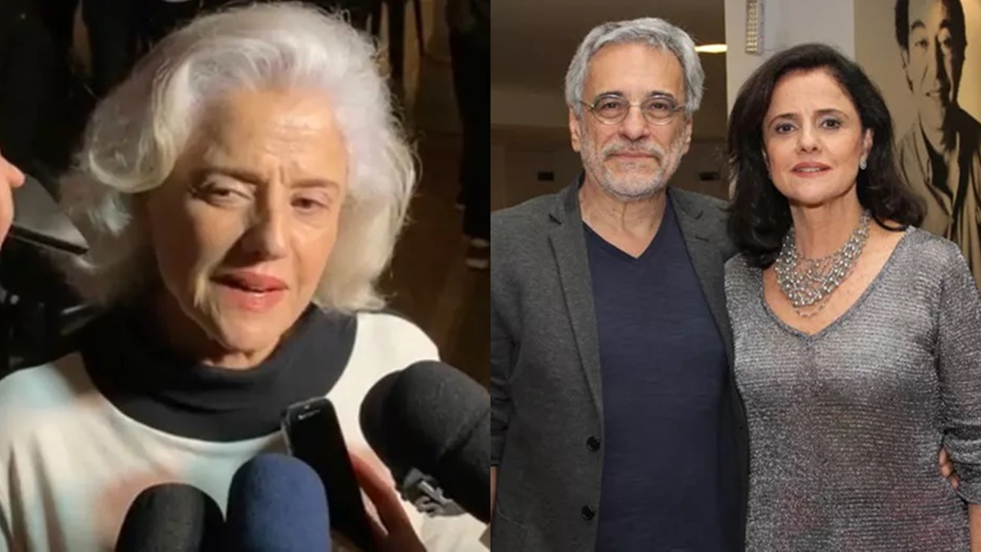 Marieta Severo se despediu de Aracy um dia antes da morte do marido, Aderbal Freire Filho