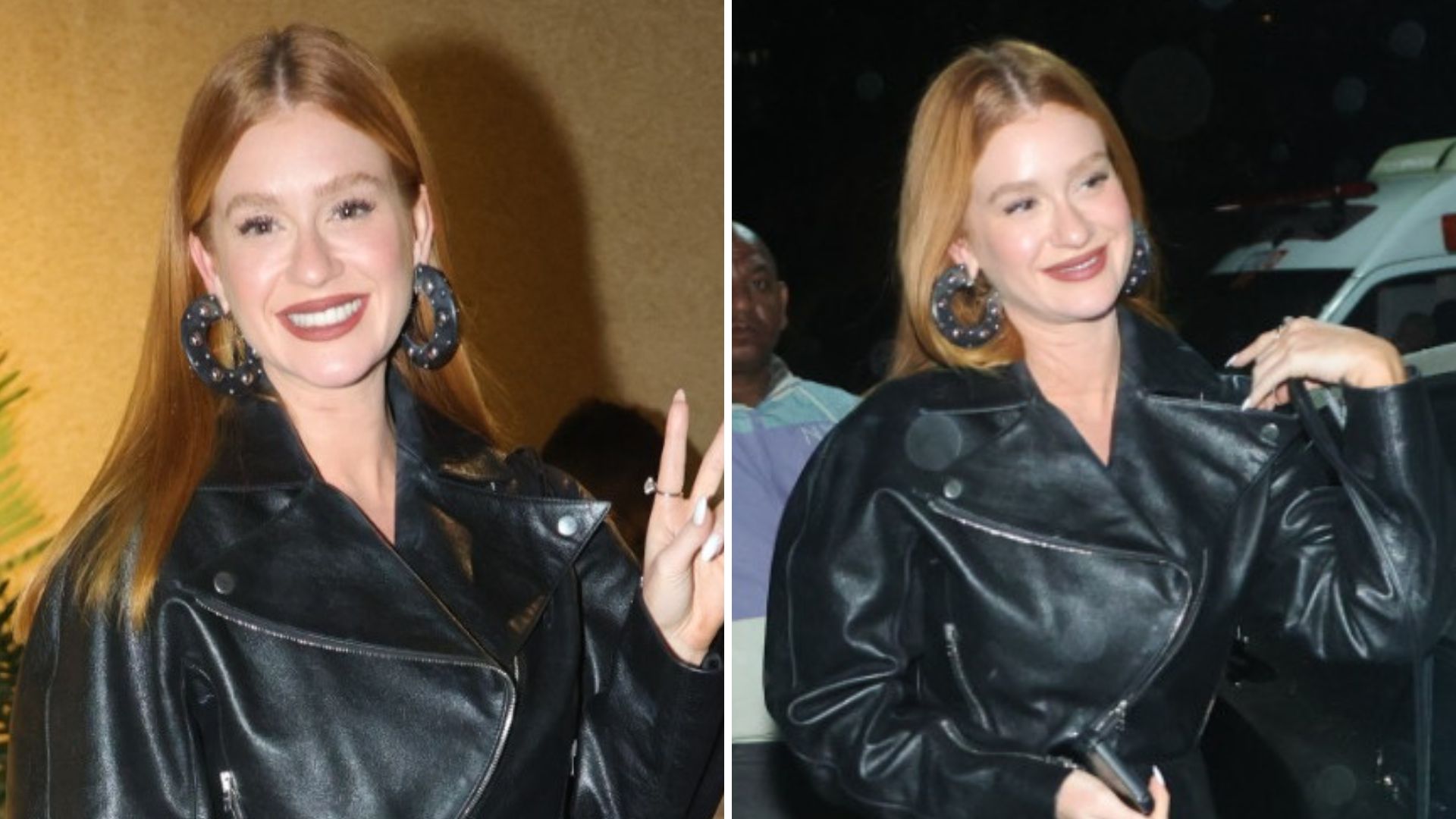 E a calcinha? Marina Ruy Barbosa causa em festa ao surgir com fenda até a virilha