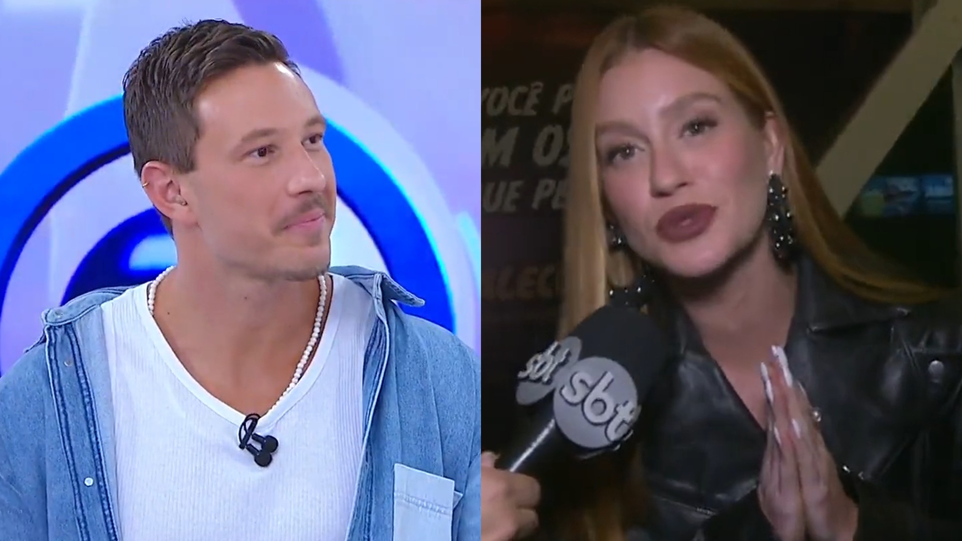 Marina Ruy Barbosa reage ao receber cantada de repórter do SBT: “É bonito”
