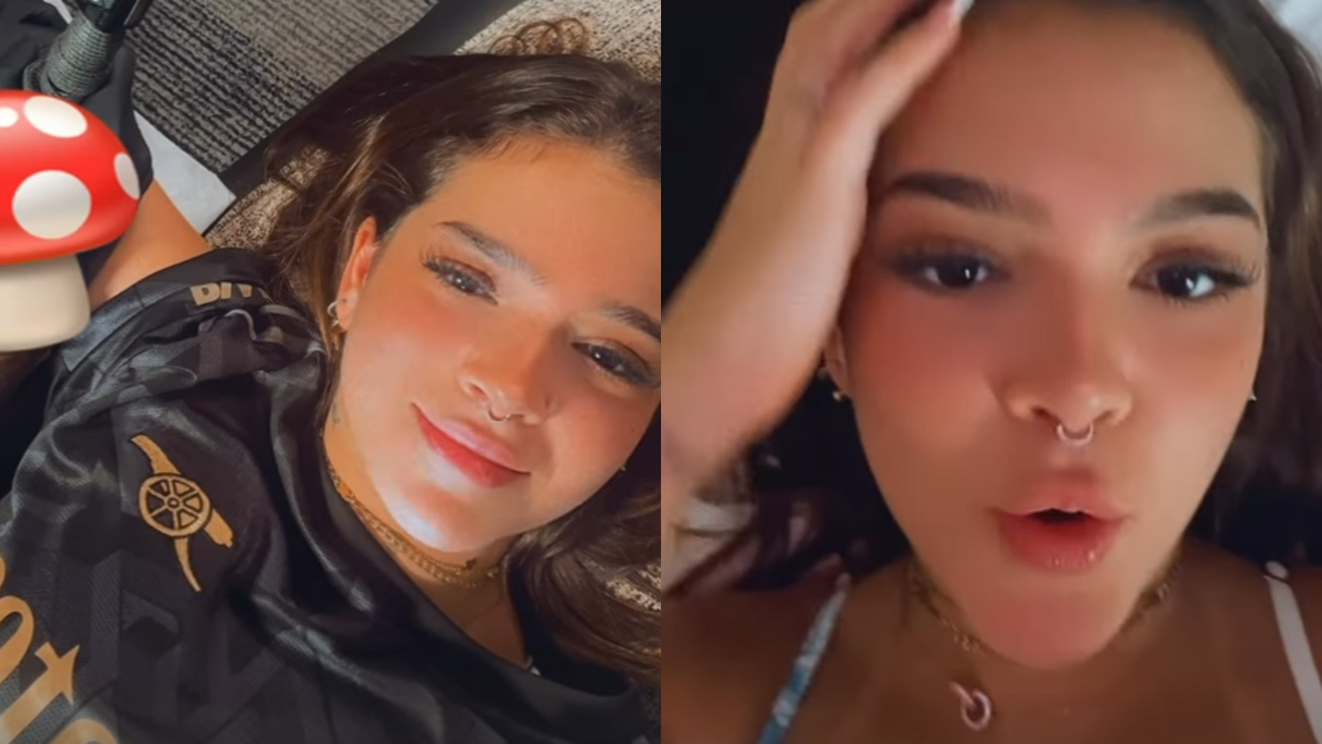 O que é isso? Mel Maia mostra nova tatuagem exótica feita no exterior