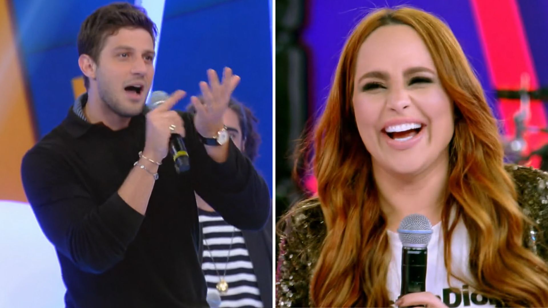 Perlla brilha no ‘Caldeirão’ e relembra gafe de Chay Suede: “Fiquei impressionada”