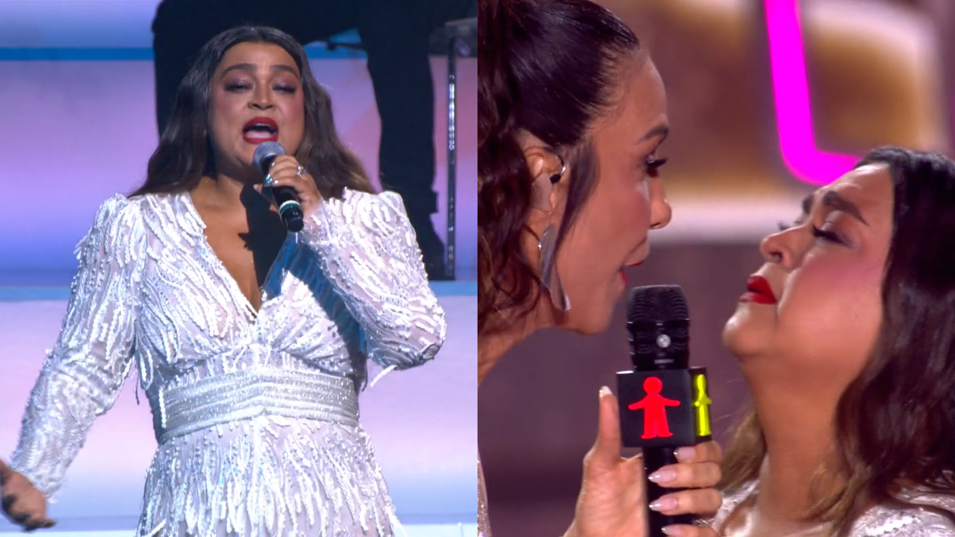 Preta Gil cai no choro com homenagem a Gal Costa no Criança Esperança; assista