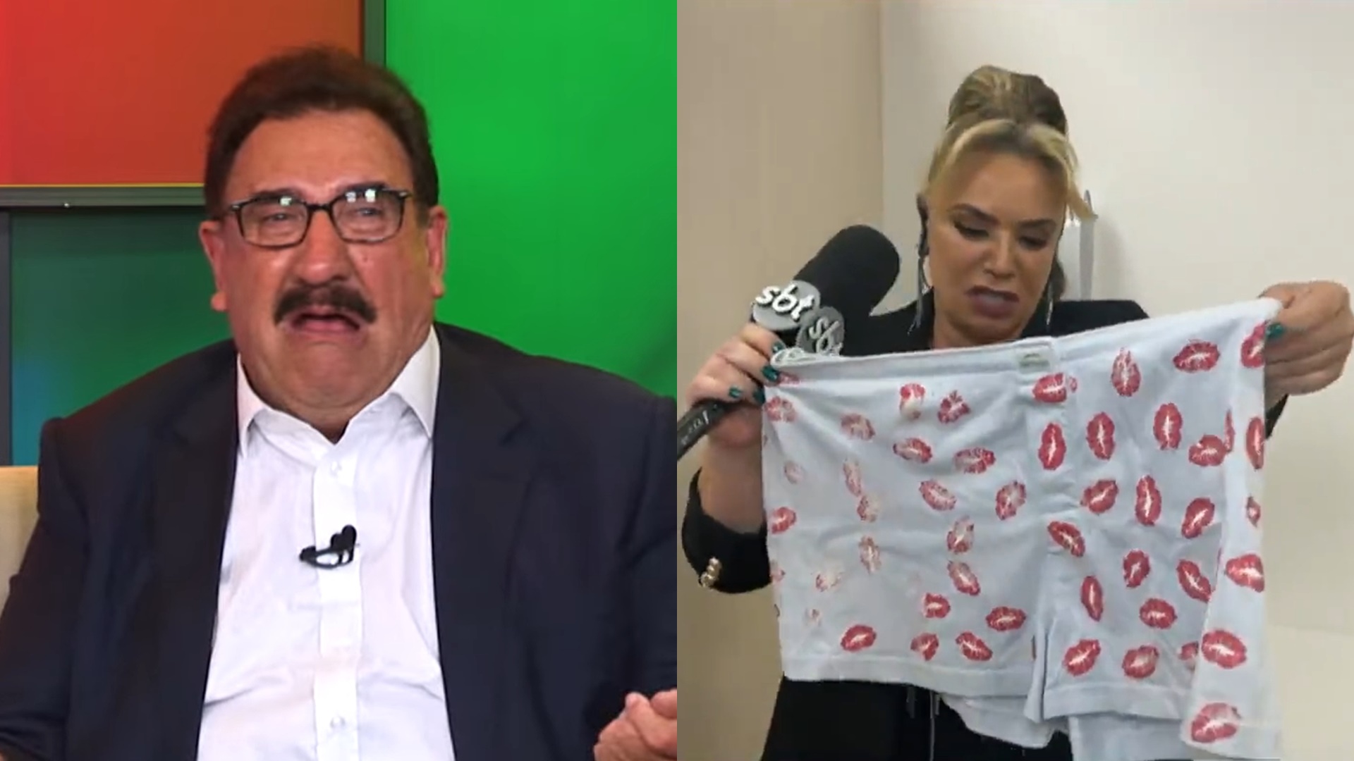 Ratinho explode ao ter camarim invadido no SBT e dá bronca ao vivo: “Não é pra entrar”