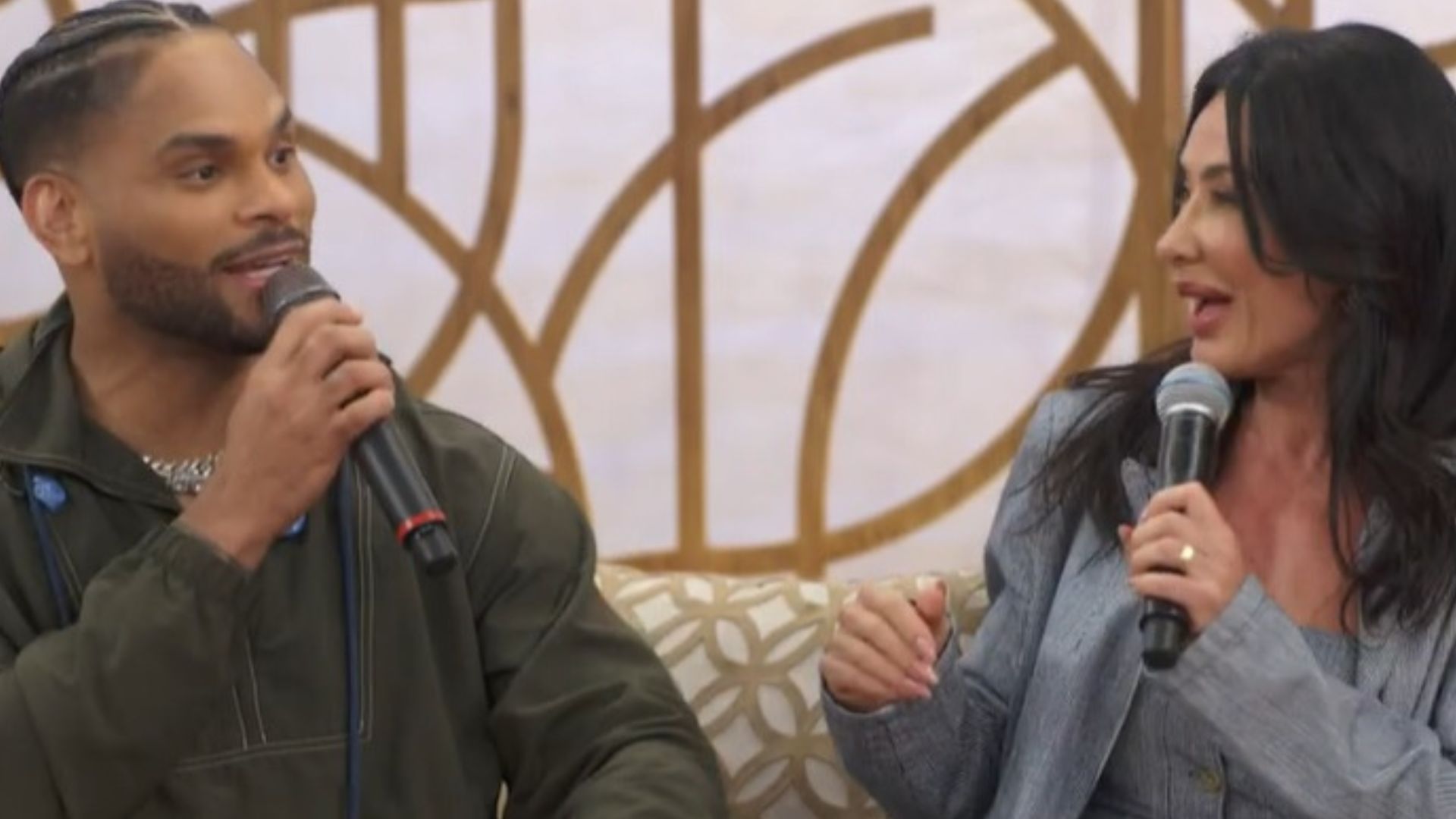 Com o marido no ‘Encontro’, Scheila Carvalho divide opiniões com aparência: “Misericórdia”