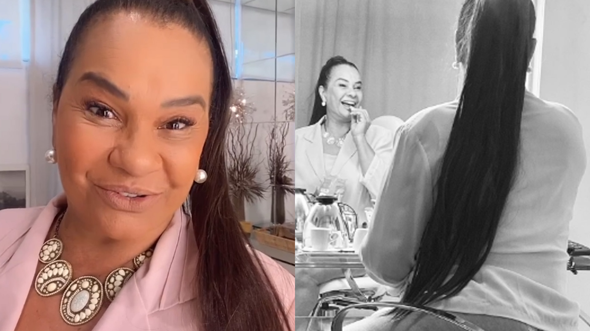 Solange Couto aparece de calcinha nos bastidores da RedeTV!: “Talentosa e deliciosa”