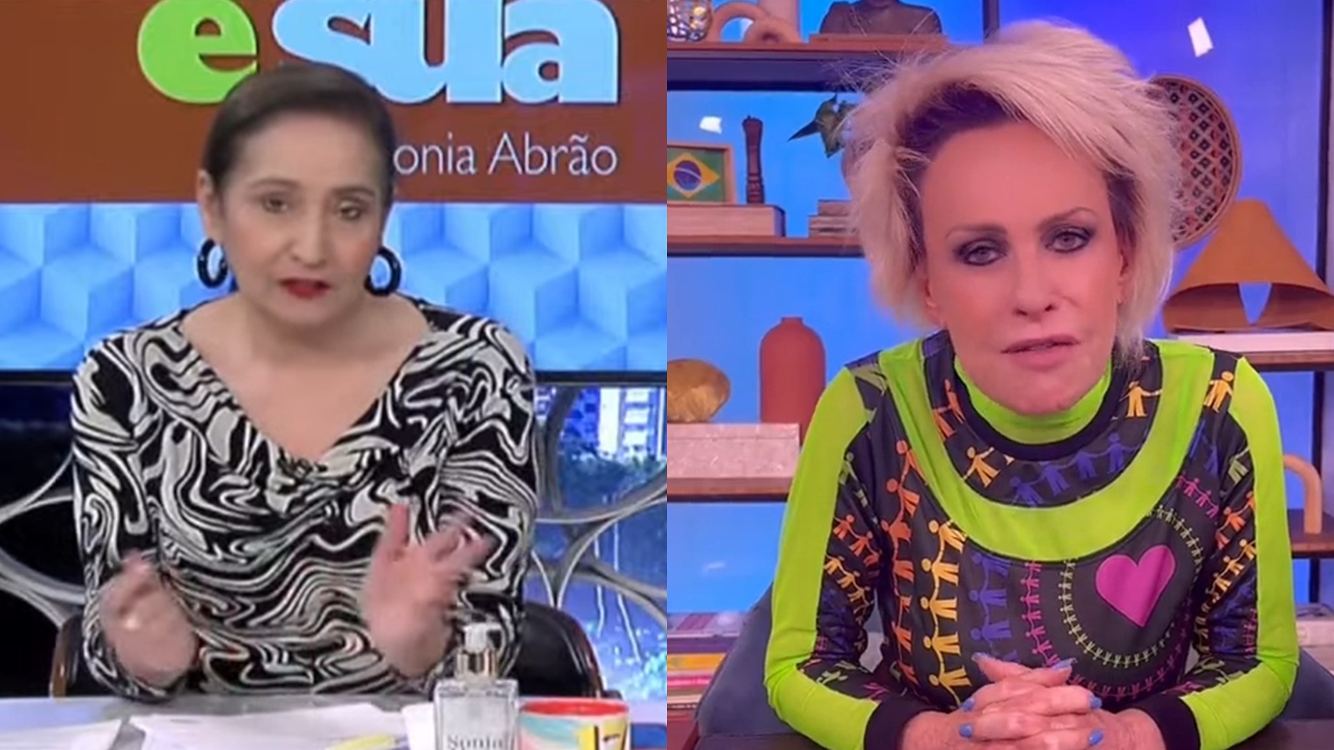 Sonia Abrão esculacha Ana Maria Braga após notícia ser desmentida: “Muito feio isso”