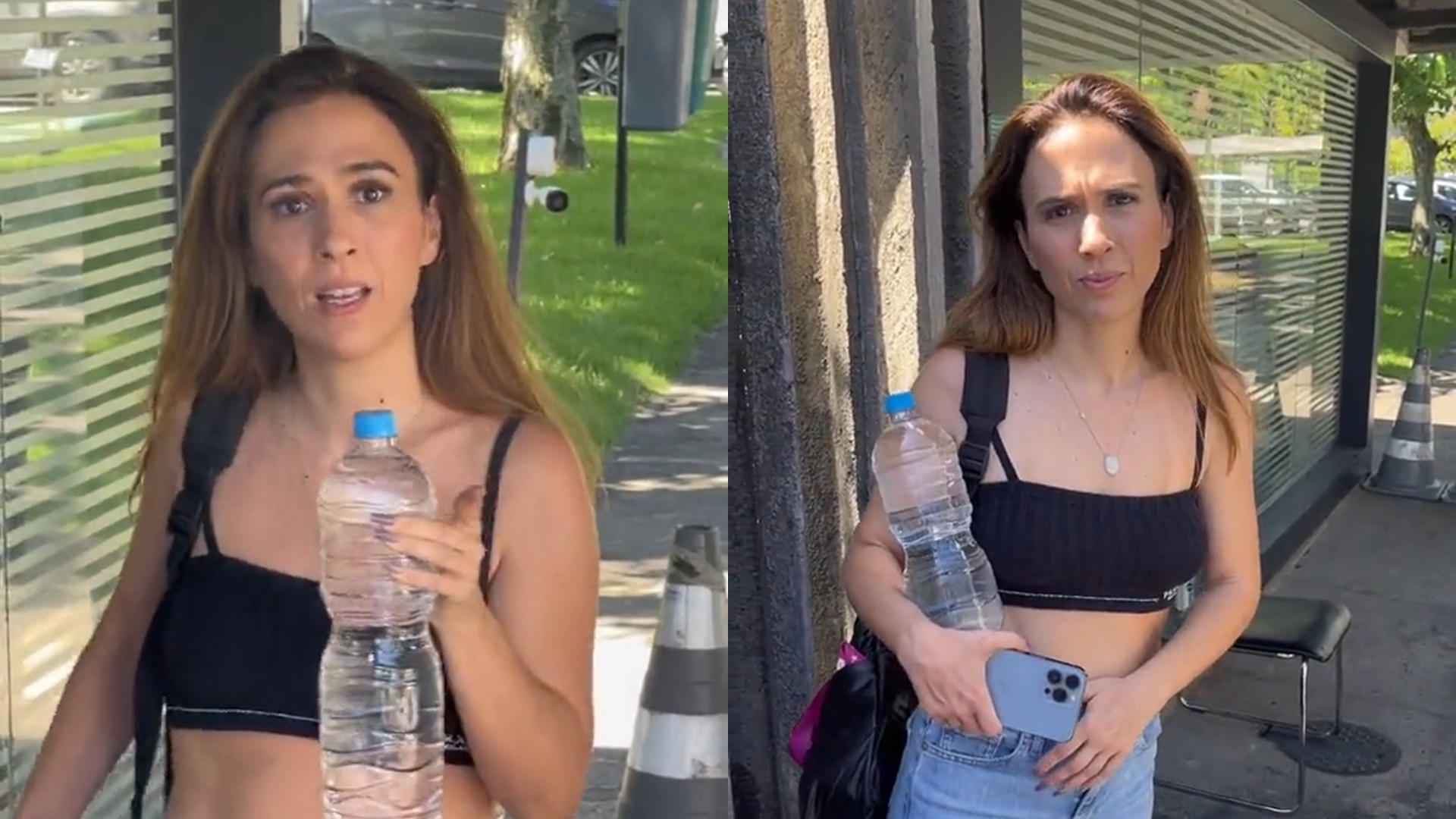 Tatá Werneck dá bronca ao atender fãs na porta da Globo: “Tudo vai atrasar”