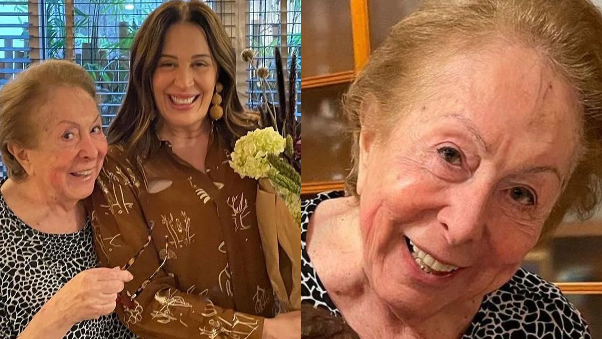 Última foto de Aracy Balabanian foi registrada por Claudia Raia: “Próxima vida”