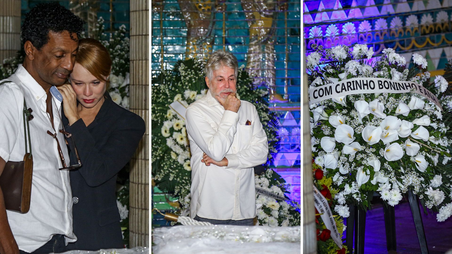 Emoção e carinho marcam o velório de Aracy Balabanian no Rio de Janeiro