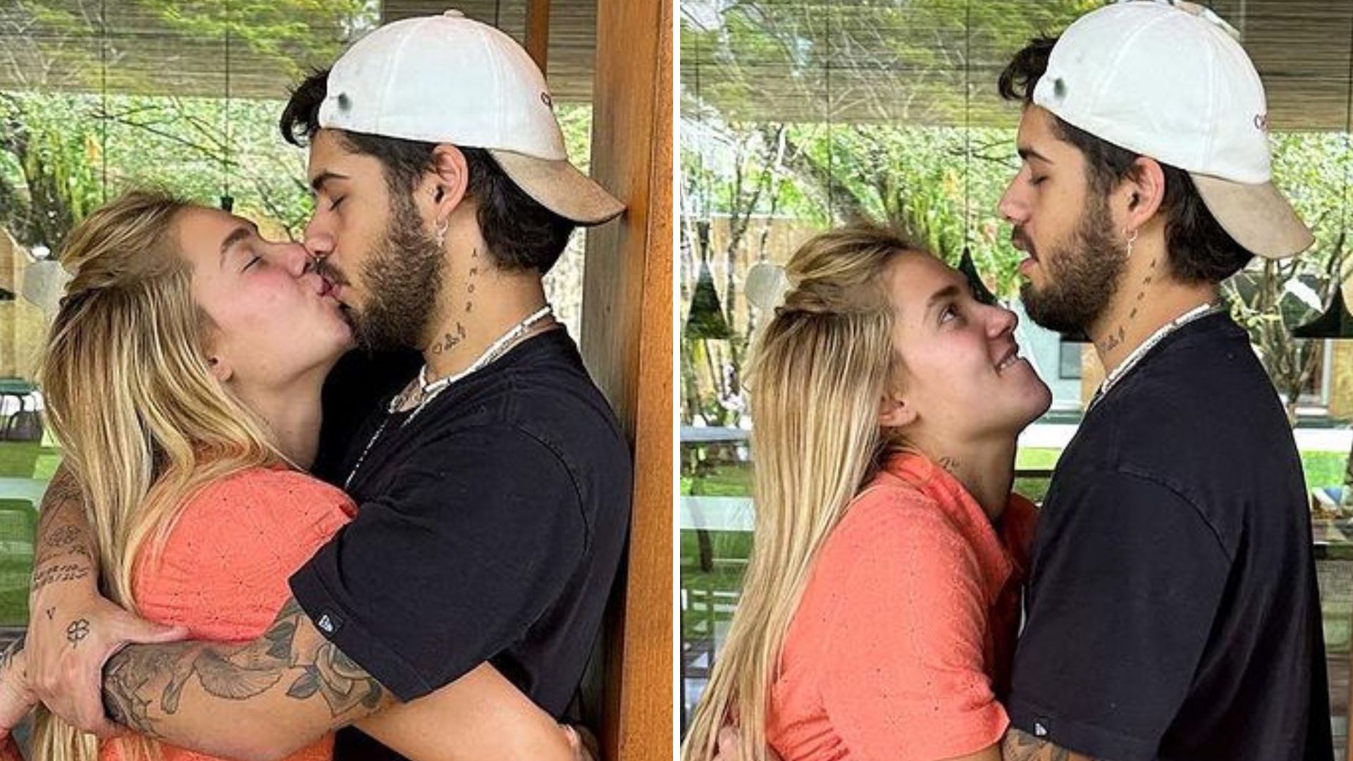 Virgínia e Zé Felipe se clicam trocando beijaço com direito a mãos bobas: “Casalzão”