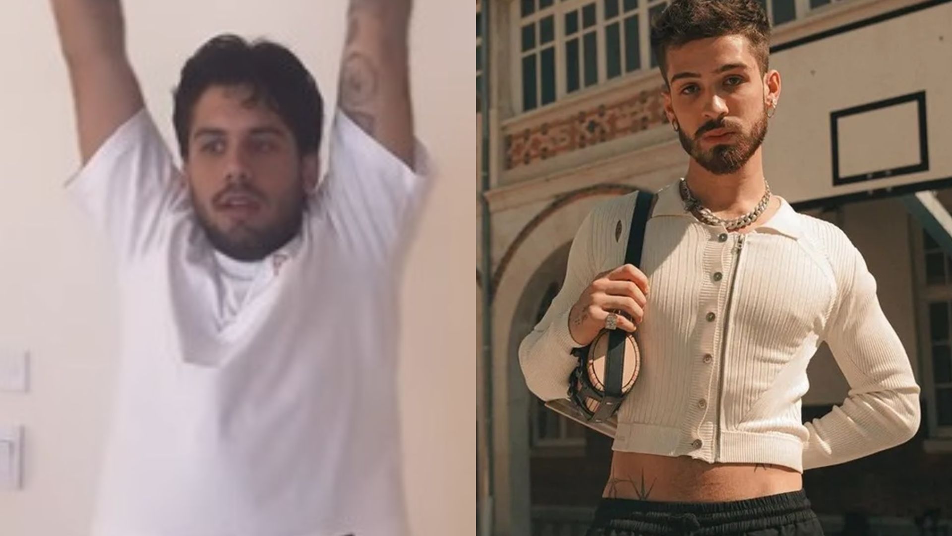 Zé Felipe ridiculariza visual de João Guilherme e divide opiniões: “Masculinidade frágil”