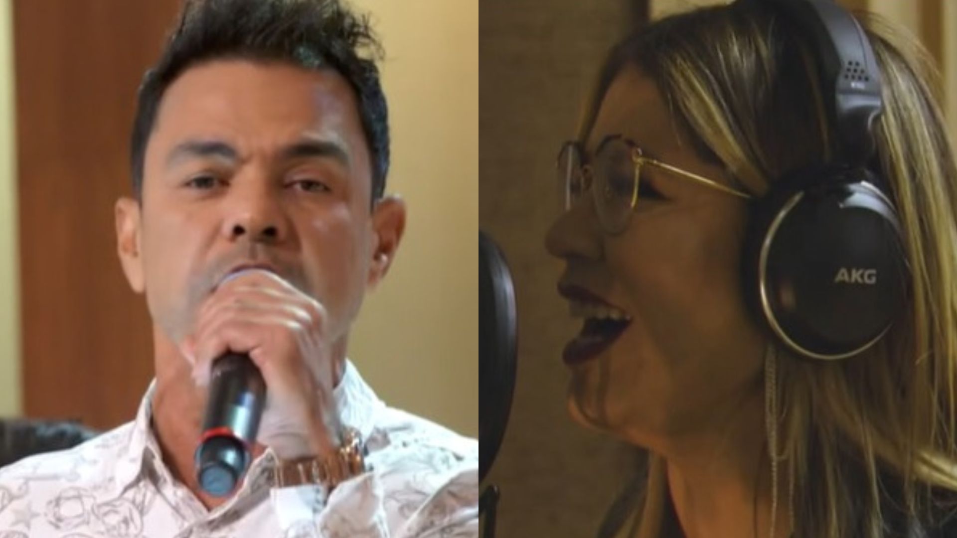 Zezé Di Camargo emociona público do ‘Encontro’ em dueto com Marília Mendonça