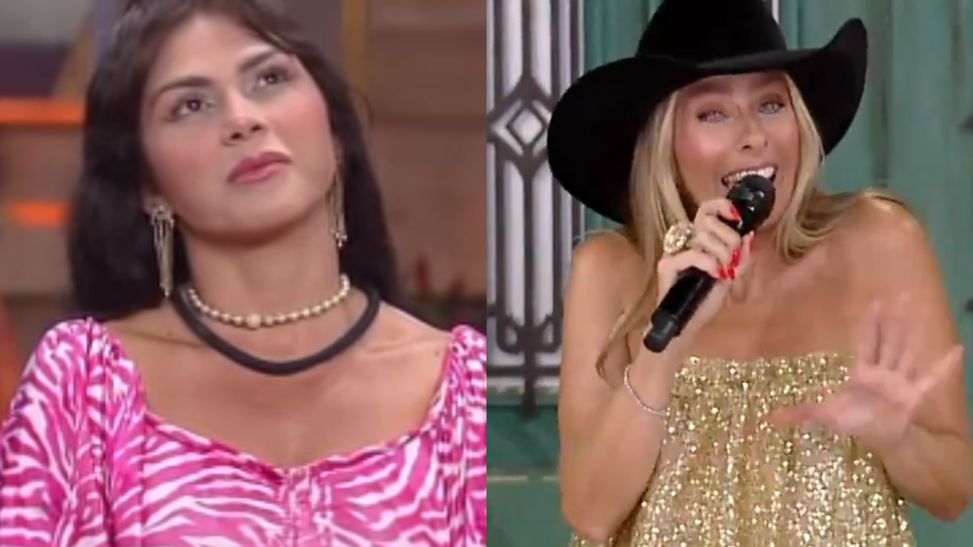 A Fazenda: Adriane Galisteu rebate e descasca Nadja ao vivo: “Eu ouvi”