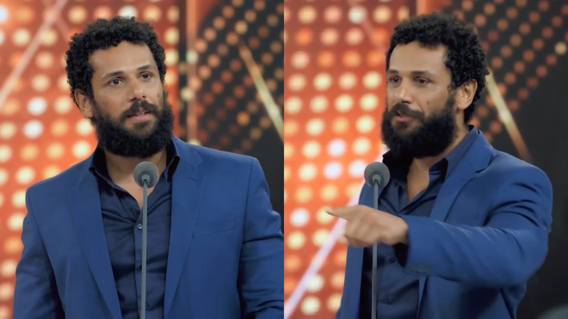 Amaury Lorenzo faz declaração a parceiro após vencer o Melhores do Ano: “Te amo”