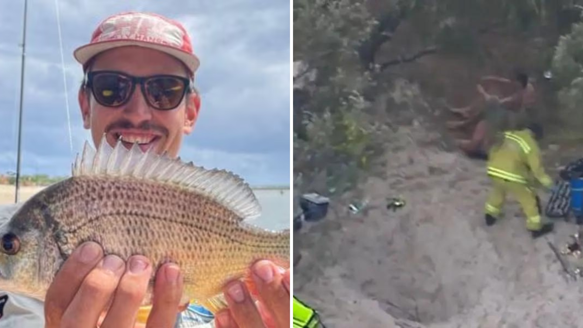 Banhista sofre acidente horrível e acaba ‘enterrado vivo’ em praia: “Não conseguia ver”
