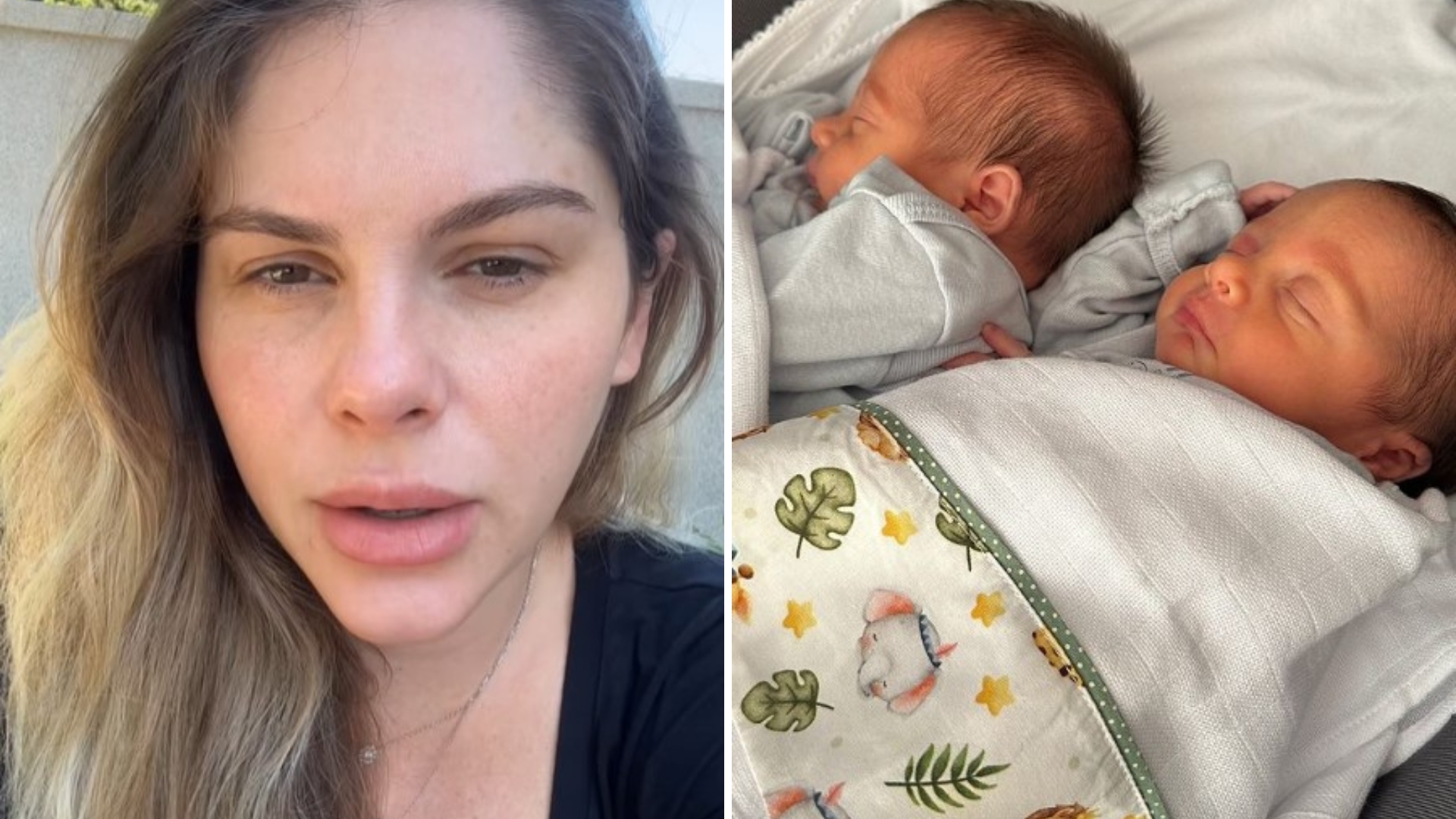 Bárbara Evans enfrenta ‘crise do segundo filho’ e teme depressão pós-parto: “Choro”