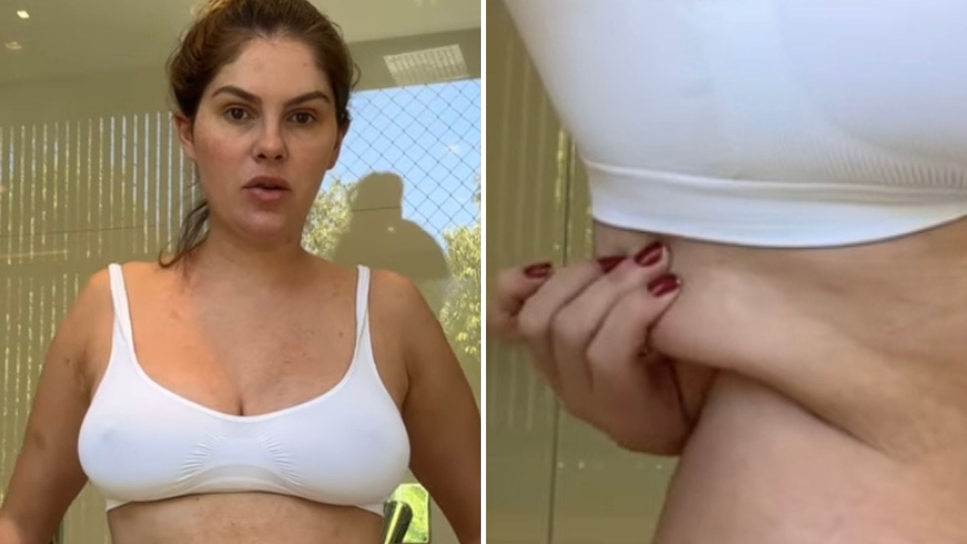 Bárbara Evans exibe barriga bem mais sequinha um mês pós-parto: “Flácida”