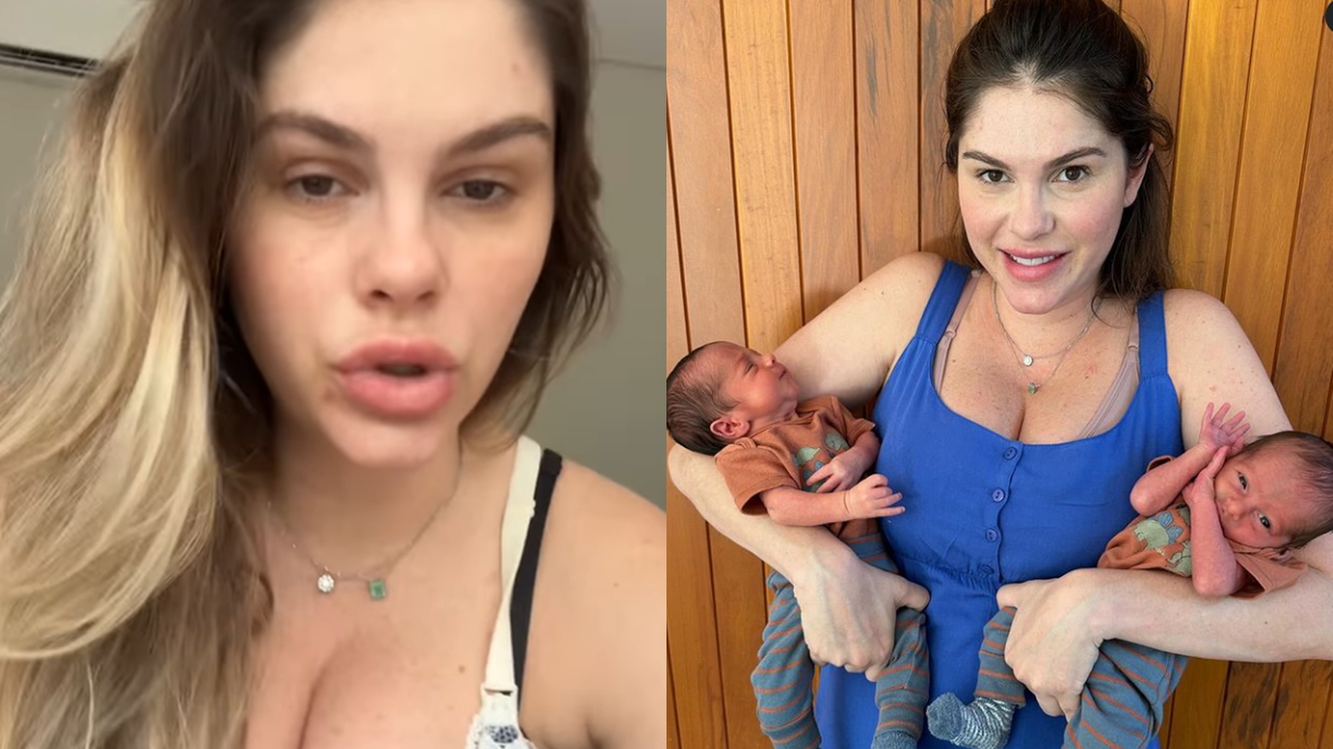 Bárbara Evans se justifica por não deixar sua mãe conhecer os netos: “Pedi pra esperar”