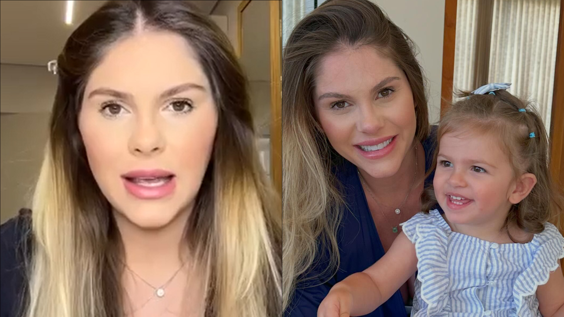 Bárbara Evans expõe quadro delicado da filha após cirurgia: “Não tá curada”