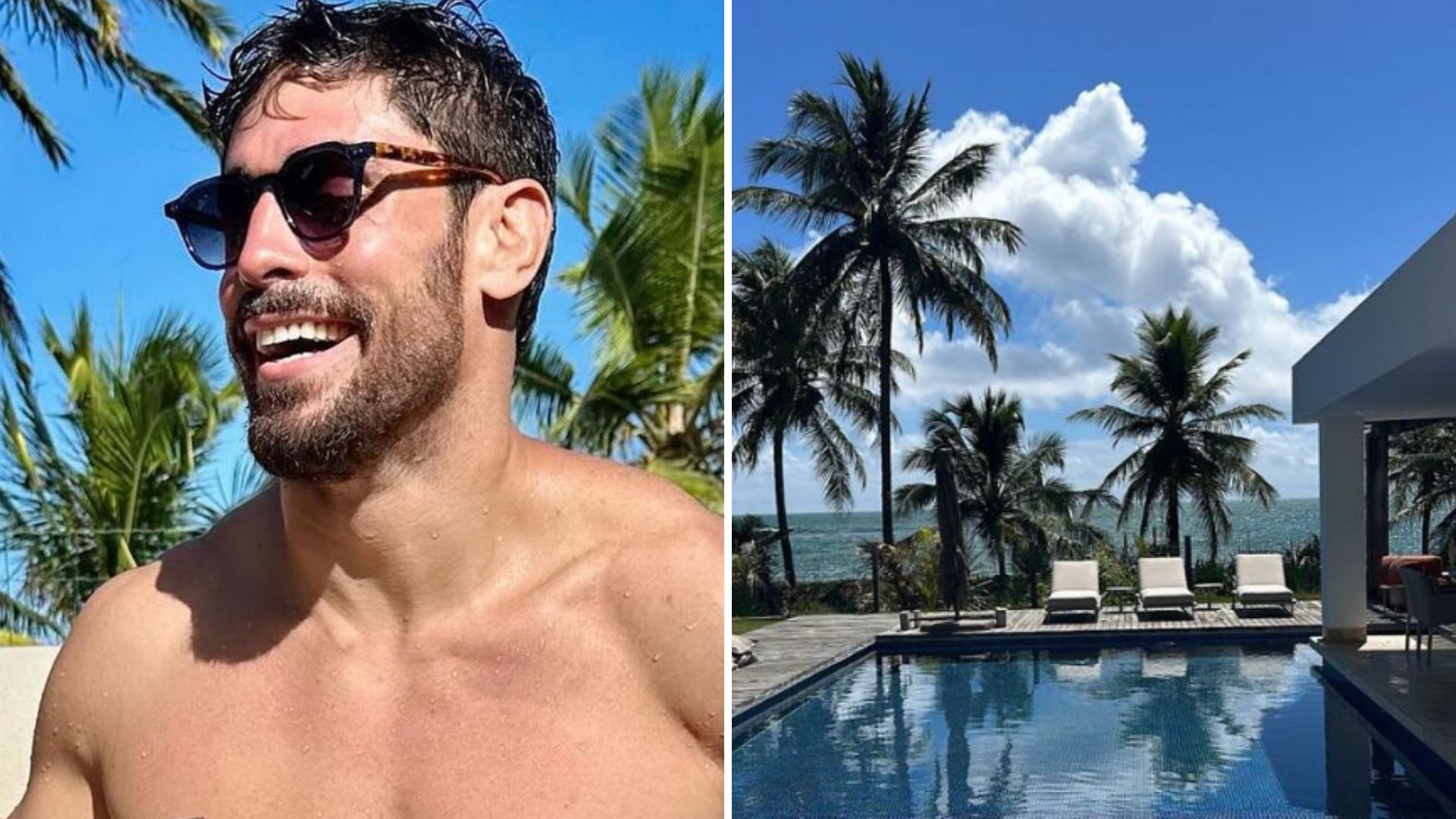 É oficial? Cara de Sapato está hospedado juntinho com atriz da Globo