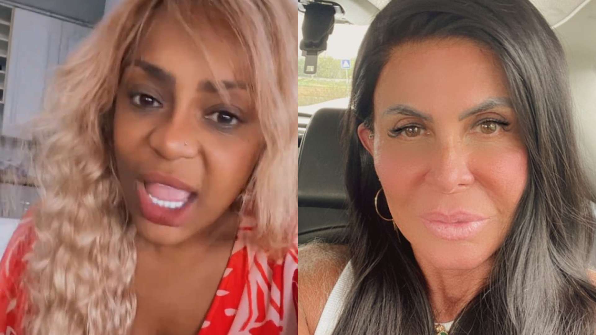 Cariúcha ataca Gretchen por debochar do divórcio de Jenny Miranda: “Não é exemplo”