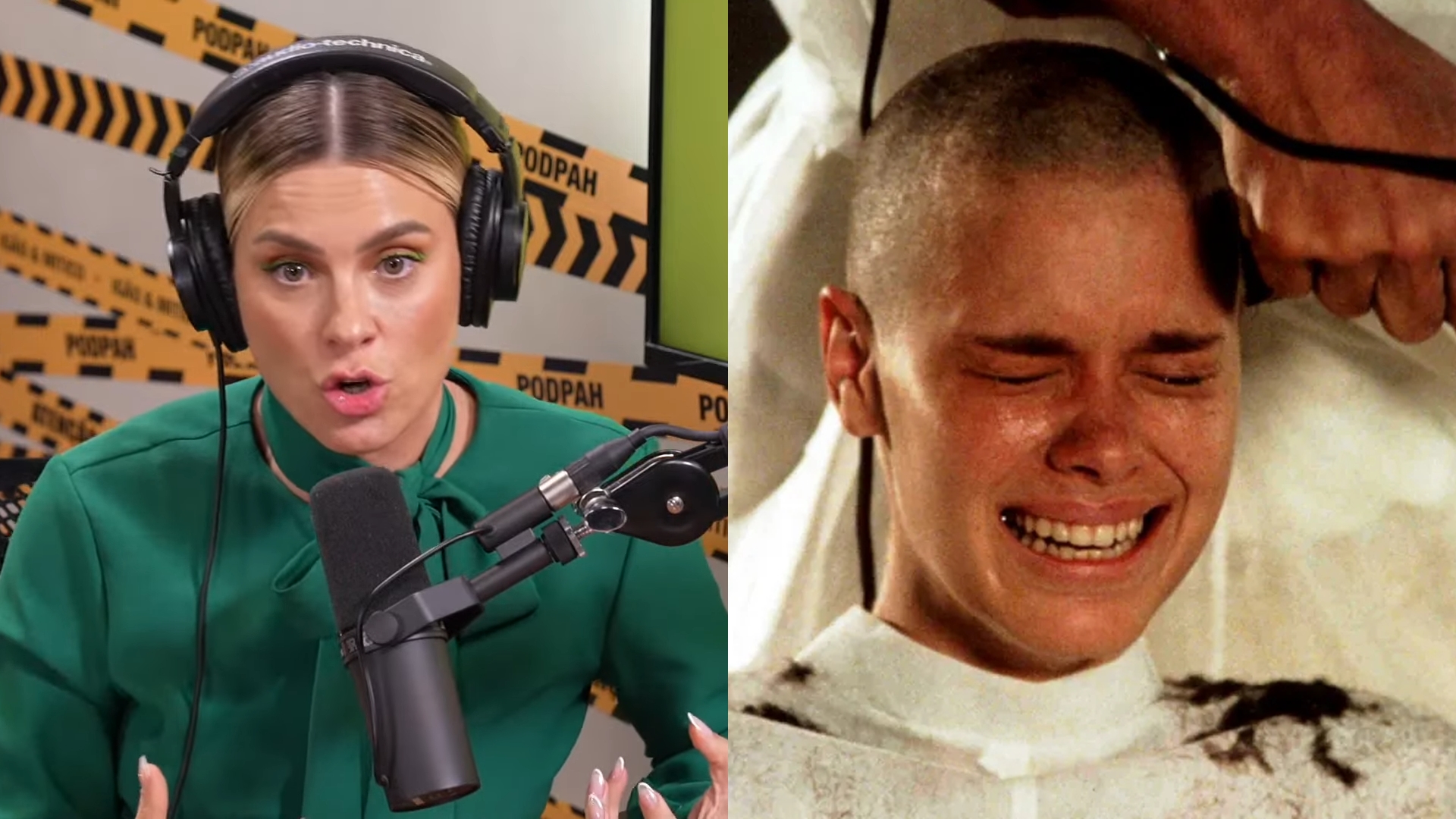 Carolina Dieckmann revela que não sabia que precisaria raspar a cabeça na Globo: “Careca”