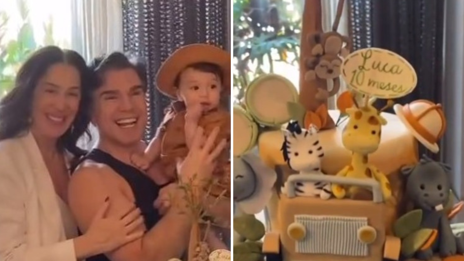 Claudia Raia encanta ao mostrar bastidores de mêsversário de Luca: “Fico mais surpresa”