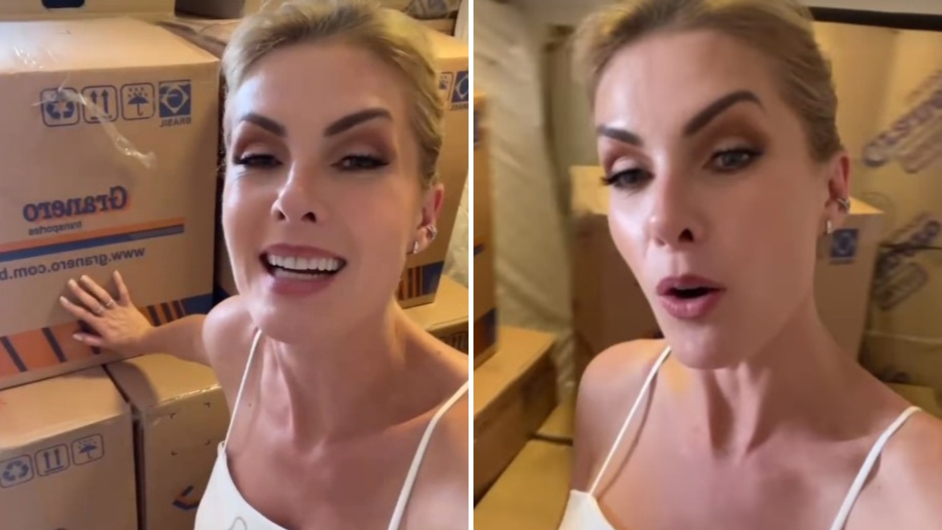 Em meio a divórcio, Ana Hickmann muda de casa e conta bastidores: “Loucura”