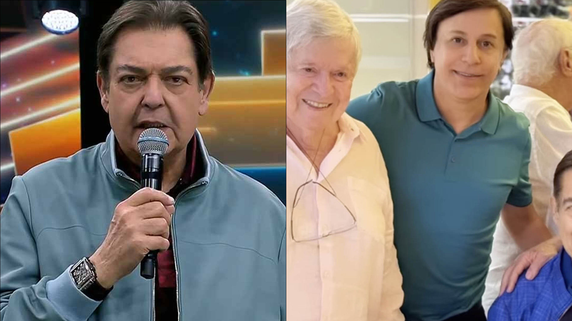 Após transplante, Faustão faz rara aparição em jantar com amigos: “Milagre”