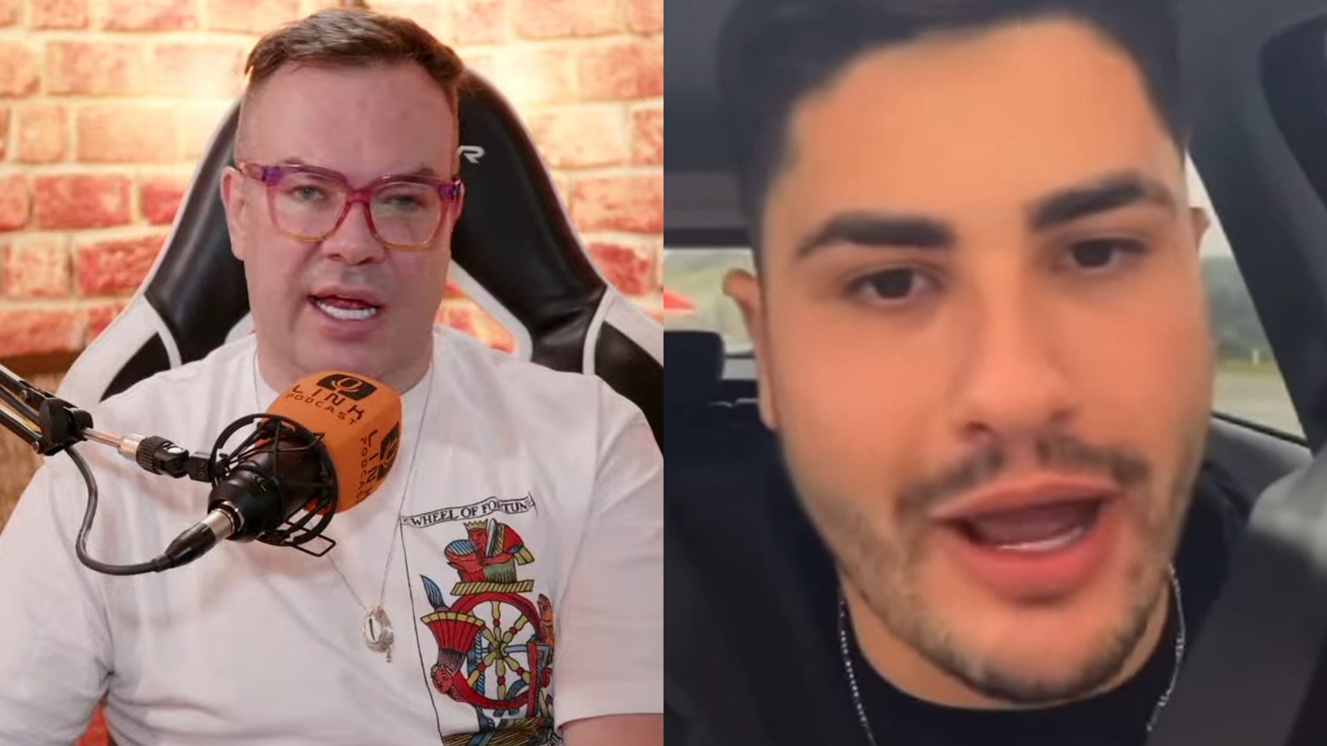 Felipeh Campos massacra Lucas Souza após ataque de estrelismo: “Você não é”