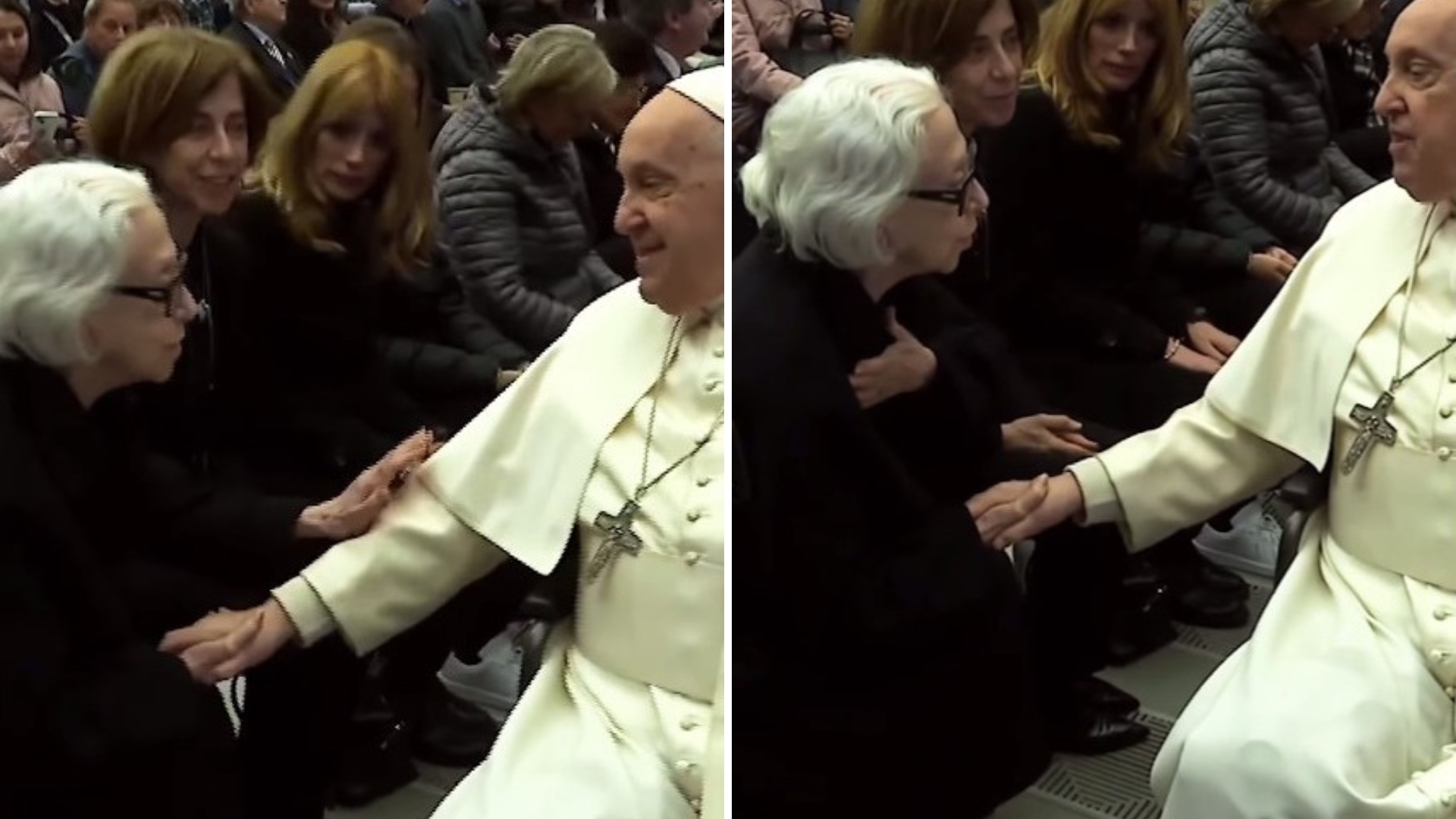 Fernanda Montenegro e Fernanda Torres recebem benção do Papa Francisco: “Amém”