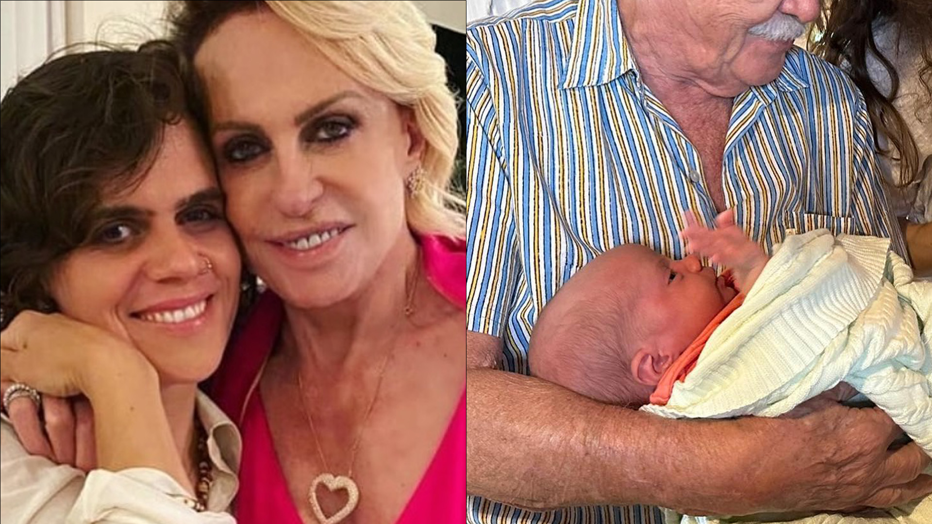 Filha de Ana Maria Braga faz raríssima aparição com o pai: “Raiz da vida”