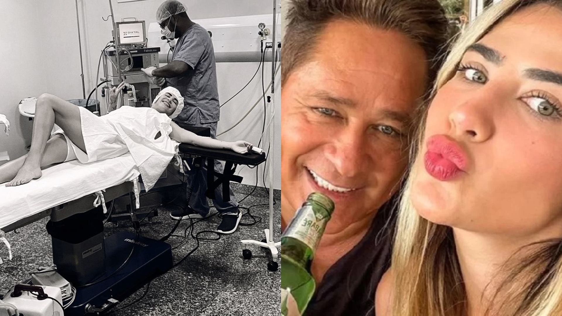 Filha de Leonardo desabafa após passar por cirurgia delicada: “Me emociono”