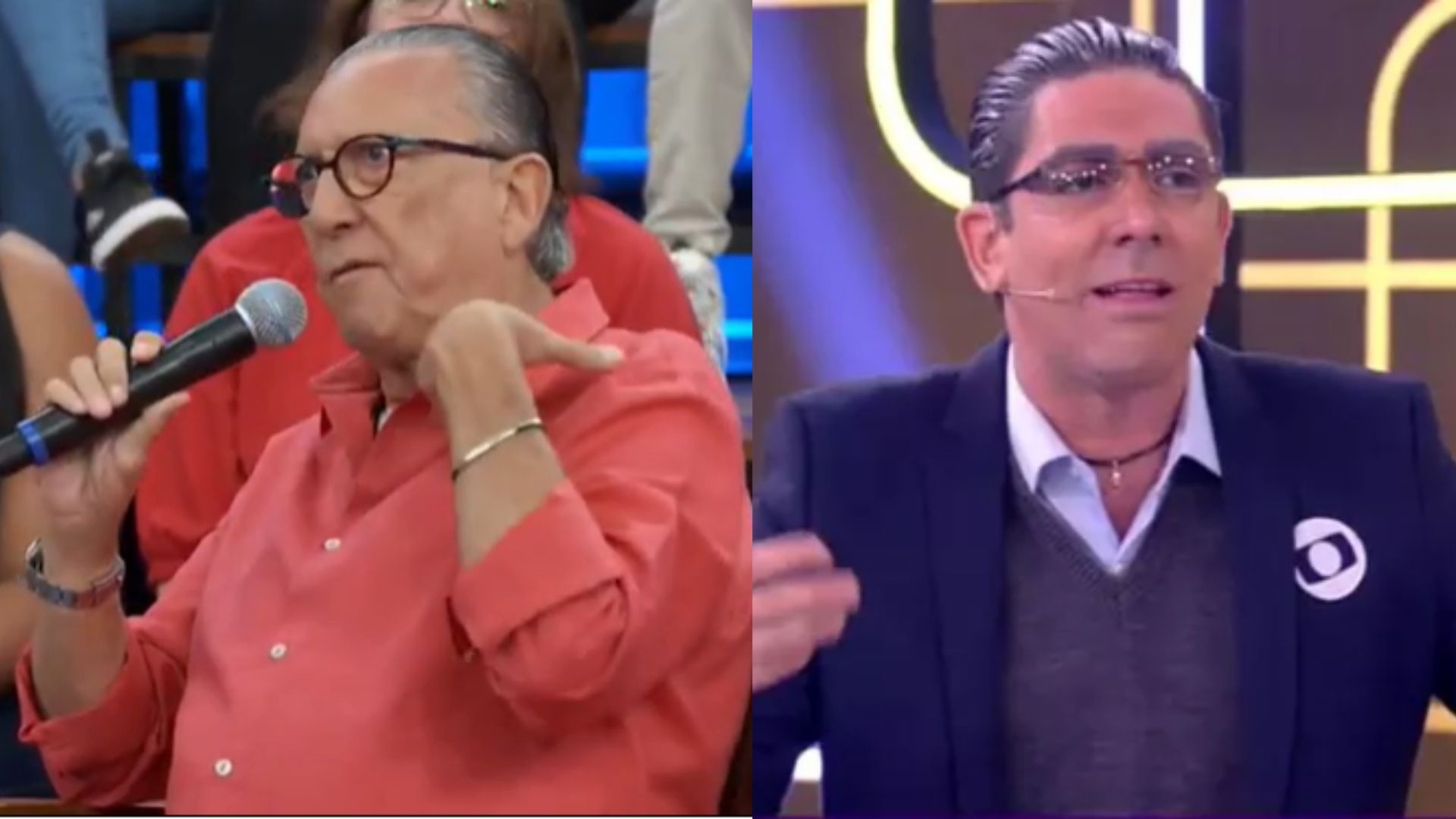 Galvão Bueno brinca sobre as imitações de Marcelo Adnet: “Ele é mais eu”