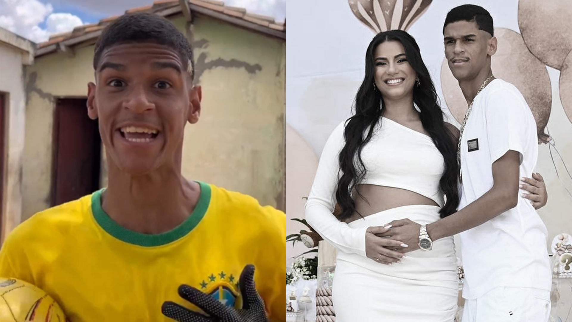 Grávida de Luva de Pedreiro, jovem termina namoro e muda nome do filho