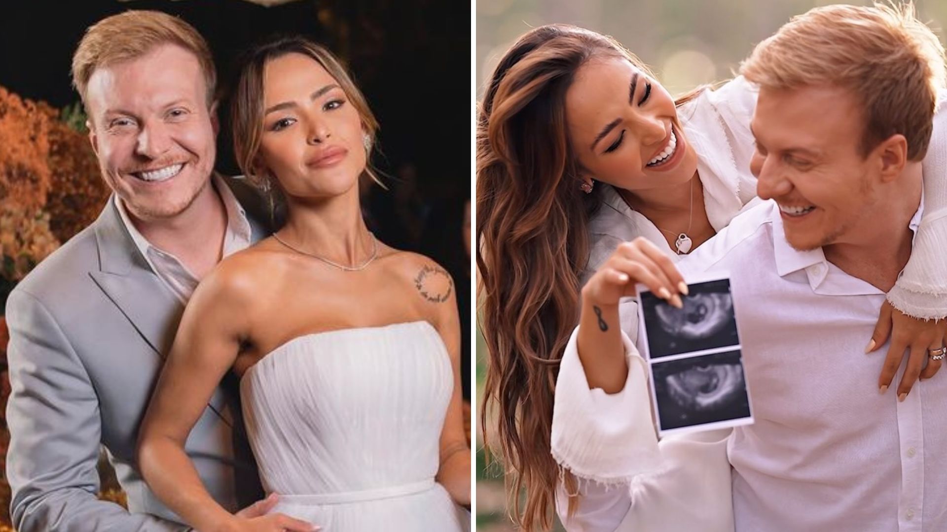 Gravidez de Gabi Luthai vem após casamento com Teo Teló ficar por um fio