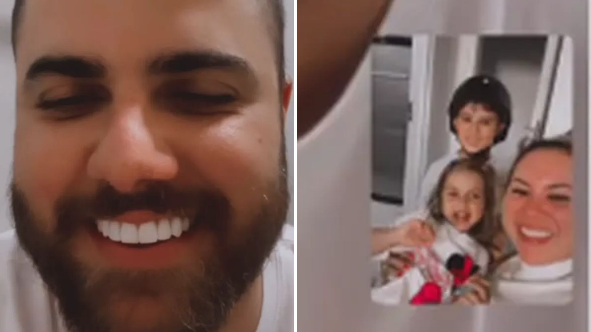 Internado, Zé Neto vê os filhos pela primeira vez pós-acidente: “Eles sabem”