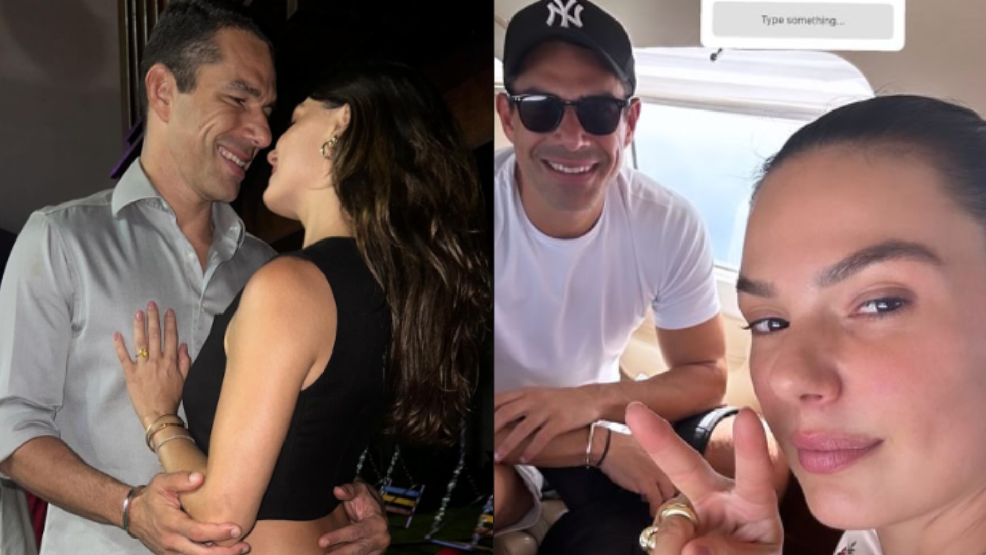Apaixonados, Isis Valverde e Marcus Buaiz viajam juntinhos após o Natal