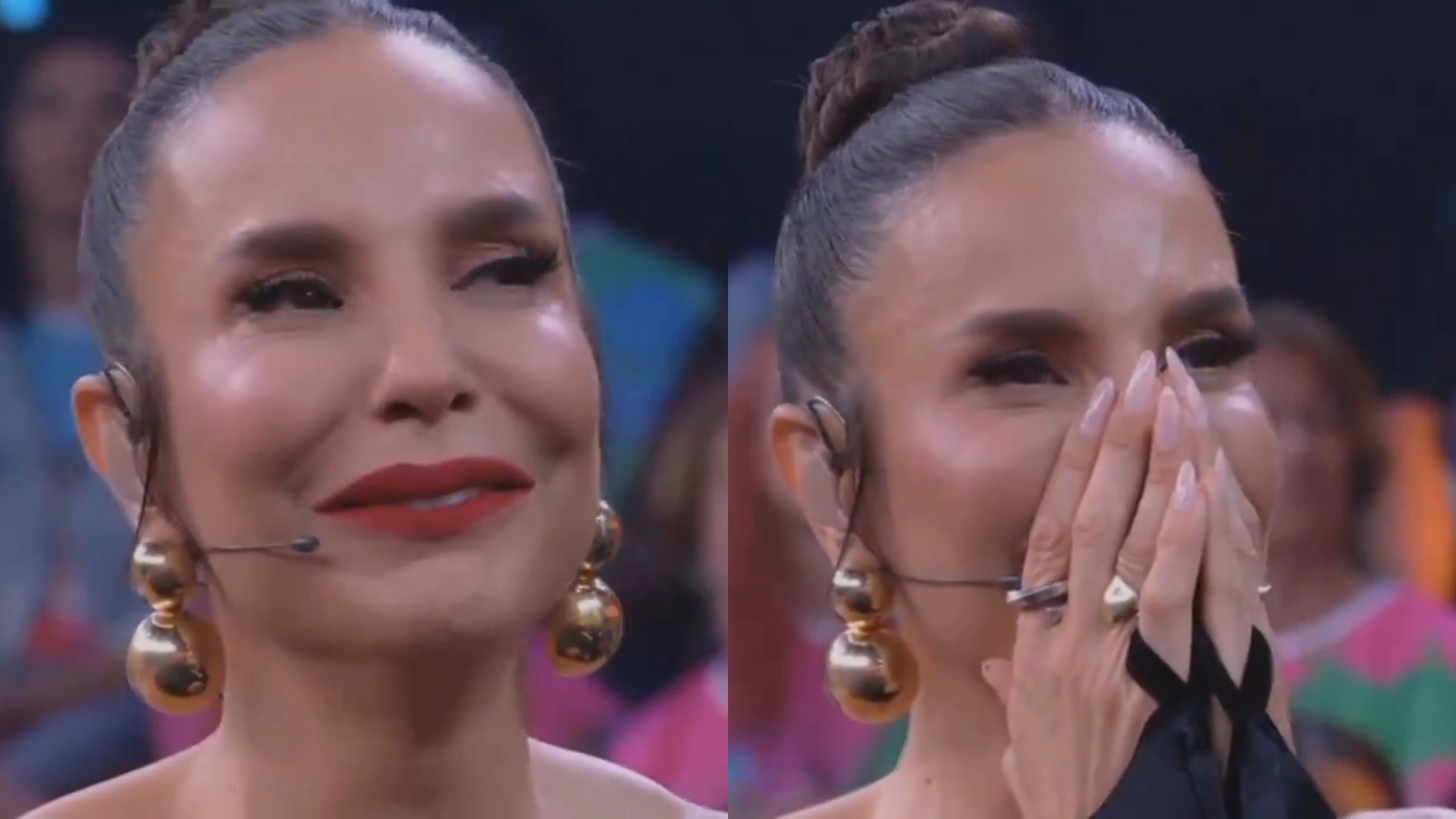 Xuxa e Faustão fazem Ivete Sangalo chorar com surpresa na Globo: “Um raro exemplo”