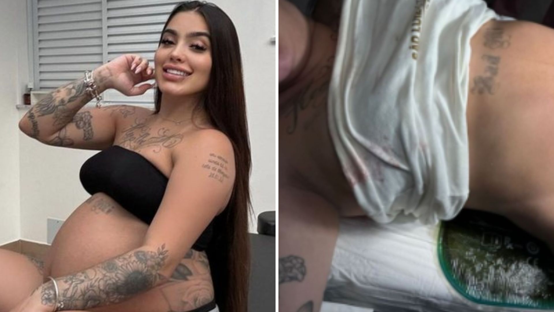 Já? MC Mirella mostra diferença da barriga após dar à luz à Serena: “Imediato”