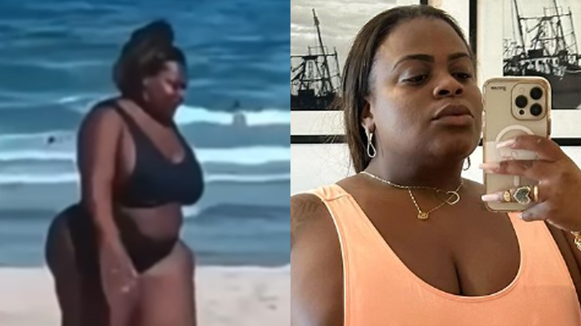 Jojo Todynho curte praia com bonitão e opina: “Mulher gostosa, namorado gostoso”